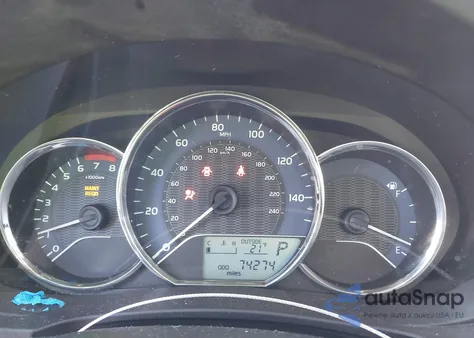 2016 Toyota Corolla Le from USA, damaged, VIN 5YFBURHE6GP534637